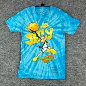 Mitchell & Ness Space Jam Daffy Duck Tie Dye Graphic Tee Small